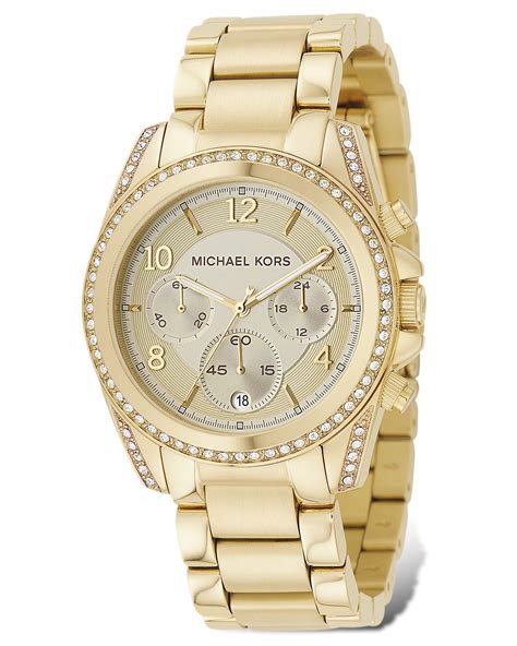 michael kors gold watches reviews|Michael Kors gold diamond watch.